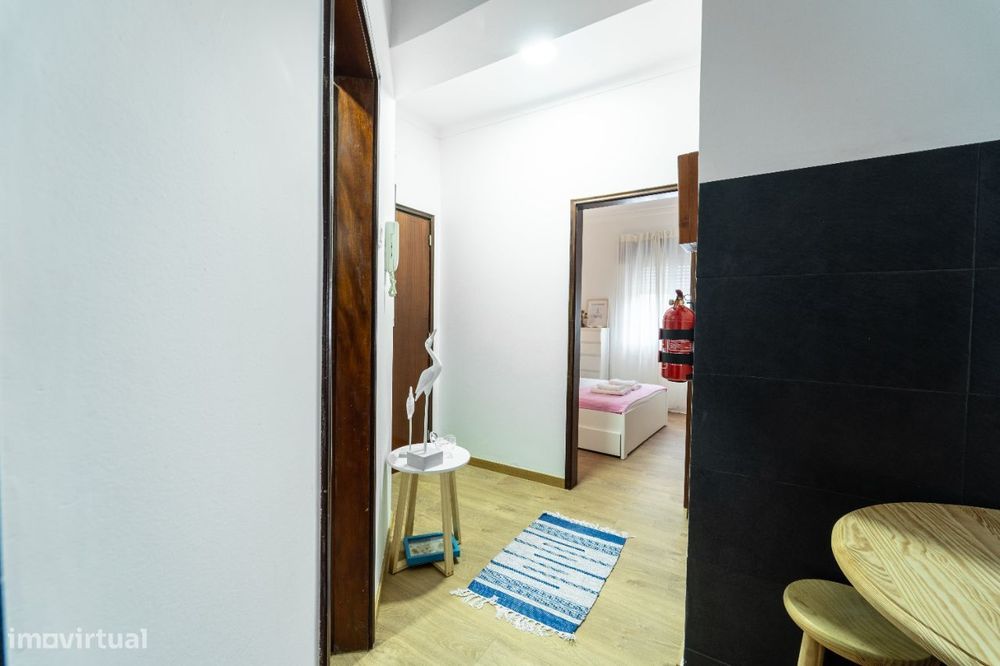 Apartamento T1 com contas incluídas - Póvoa de Varzim, junto ao Casino