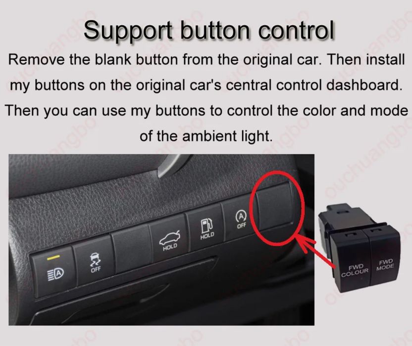 Toyota Camry 70/80 Lexus RX штатная подсветка салона Premium качества!