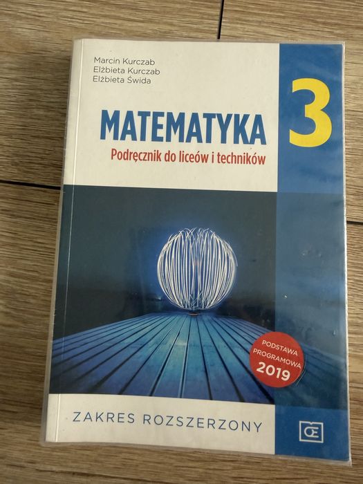 Matematyka 3 podręcznik zakres rozszerzony