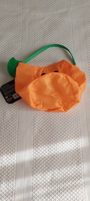 Saco doces abóbora Halloween