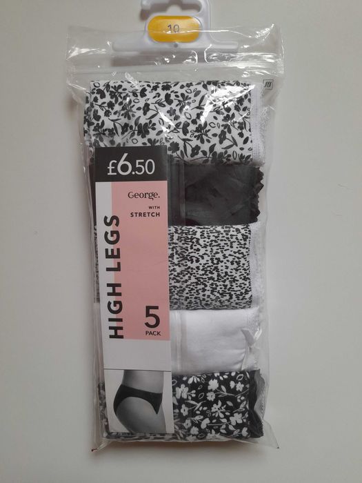 Труси, комплект жіночих трусиків George Англія, розмір 10 (EUR 38)