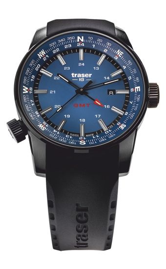 Zegarek Traser P68 Pathfinder GMT, jak nowy, gwarancja