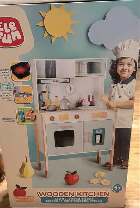 Elefun Drewniana Kuchnia – Wooden Kitchen