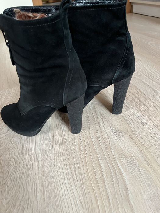 Натуральна замша черевики