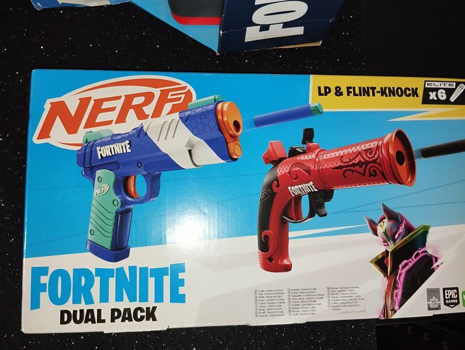 Fortnite Nerf Duas Armas Novas