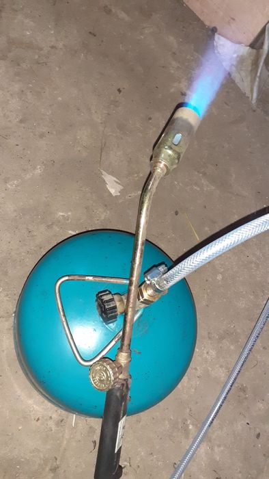 Palnik, opalarka,  z butlą turystyczną 3kg