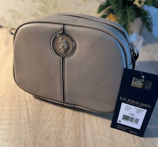 Оригінальна сумка-кросбоді U.S. Polo Assn, практична повсякденна жіноча сумка