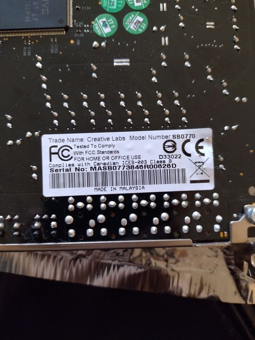 Placas de som PCI Creative Labs Sound Blaster