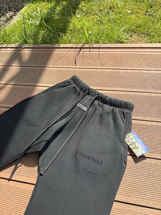 Essentials Pants (Black - Grey) (Spodnie)