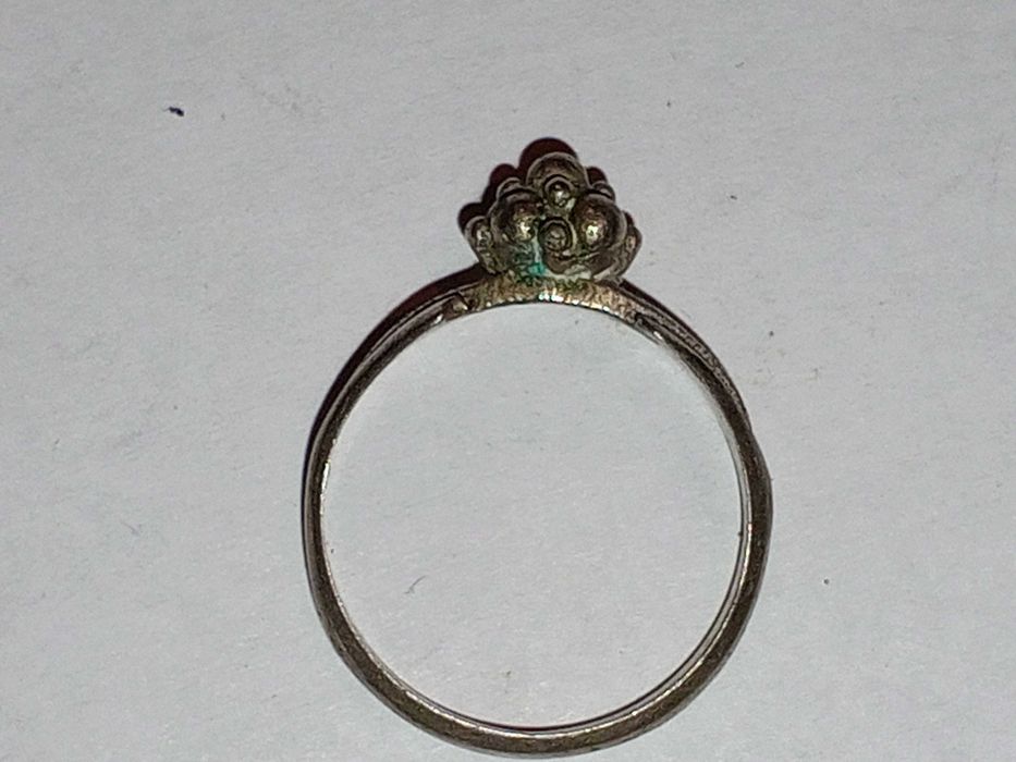 Антиквариат Кольцо Ежевика 18 мм.