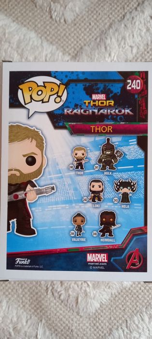 Funko pop Marvel Thor