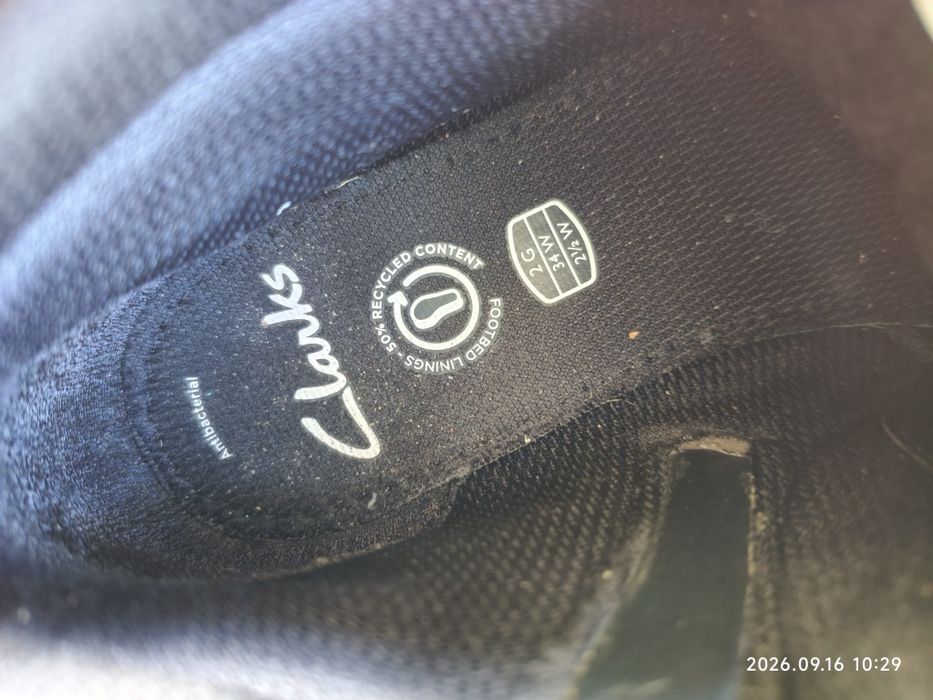 Дитячі шкіряні черевики 34 Clarks