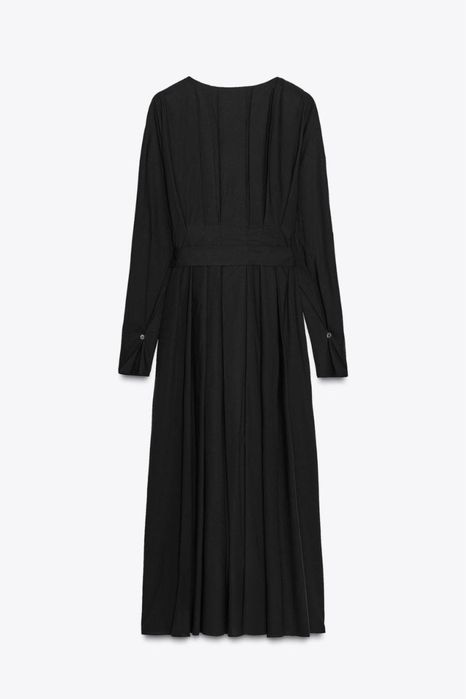 Сукня zara середньої довжини зі складками