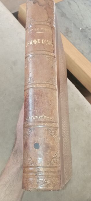 Livro antigo Joana d'Arc