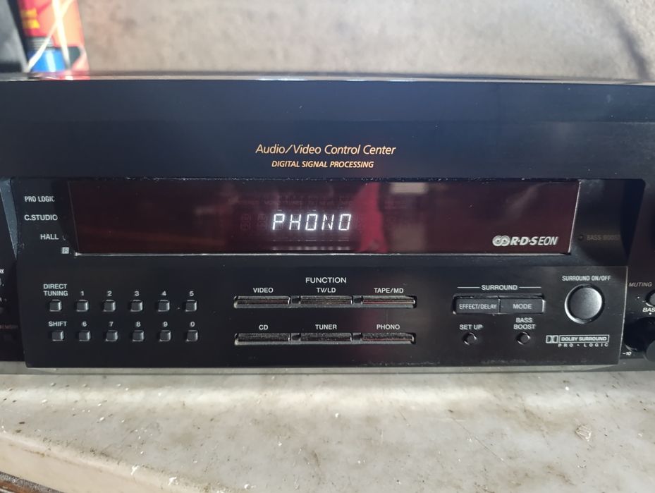Amplificador Sony "STR DE-425" alta qualidade e potência 195 W bom  som.