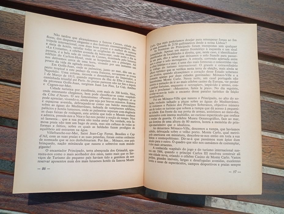 livro "Pelas Estradas da Europa"