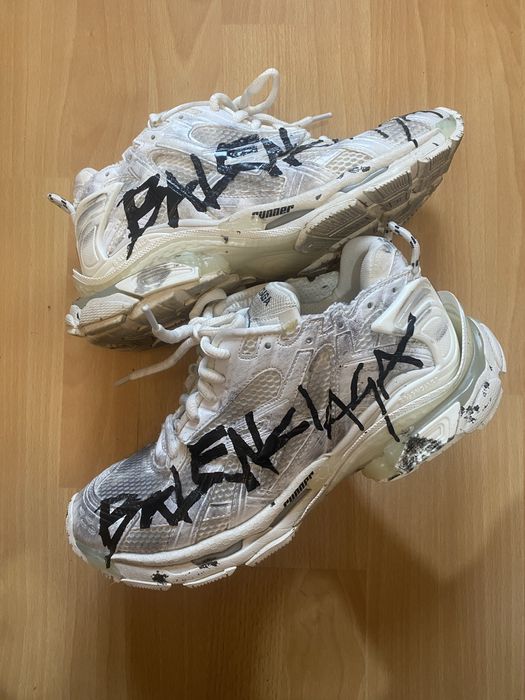 Buty balenciaga runner grafiti