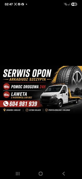 Pomoc drogowa transport aut