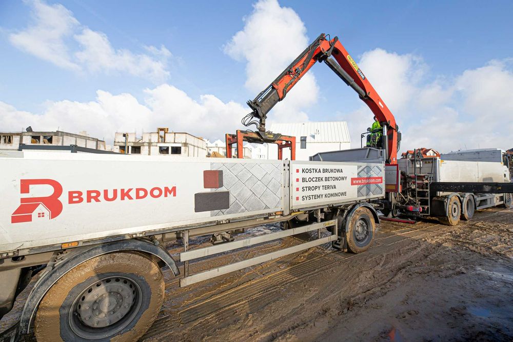 Płyta ażurowa szara 40 x 60 x 8 cm BRUKDOM / Lublin