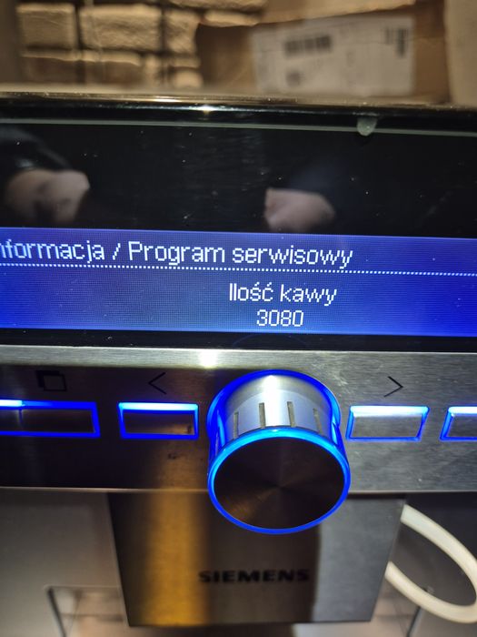 Ekspres do zabudowy Siemens