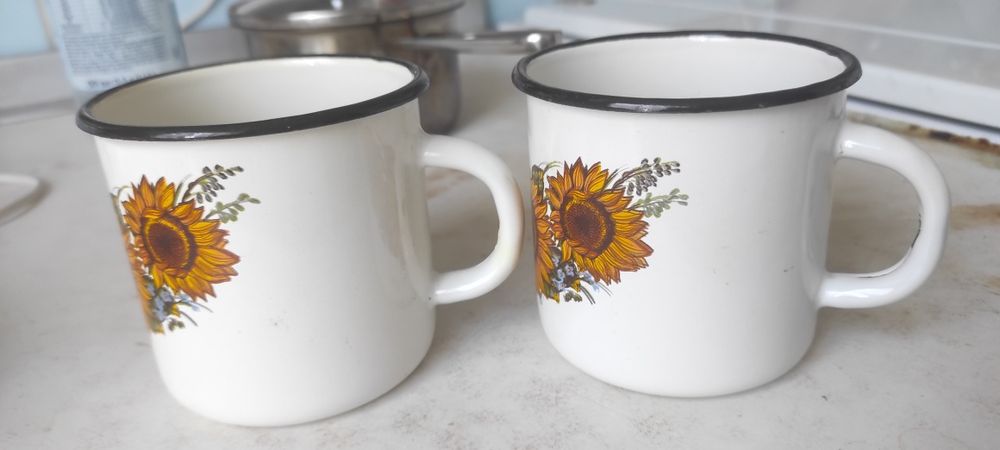 Кружка емальована 400 мл