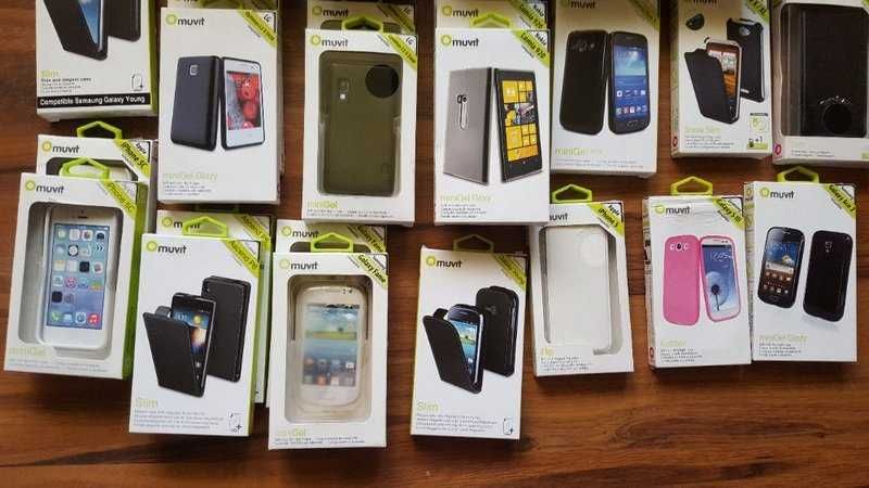 Etui z klapką Muvit do SAMSUNG iPHONE LG