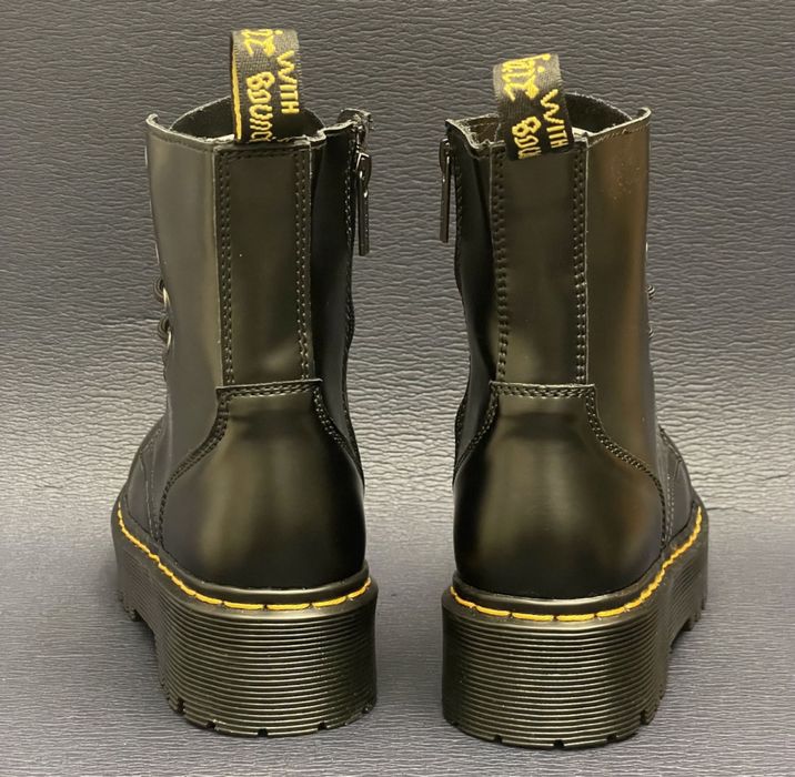 Glany platforma koturna workery gotyckie botki Dr Martin emo goth