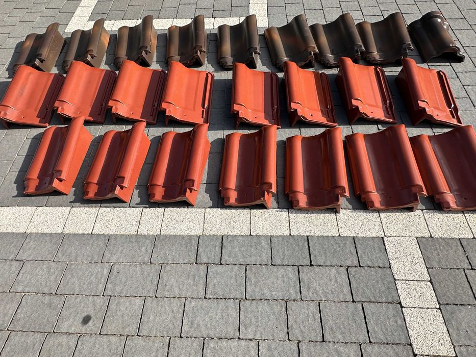 Dachówka Roben Fleming Rustykalna Miedziany Kasztan Jesienny Liść bocn