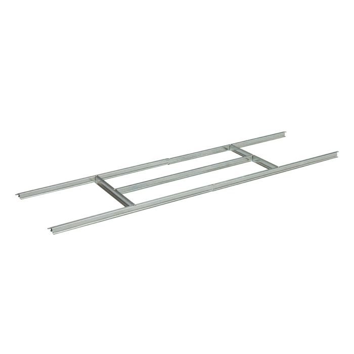 Abrigo de Jardim Metálico para Arrumação – 213x130x185 cm