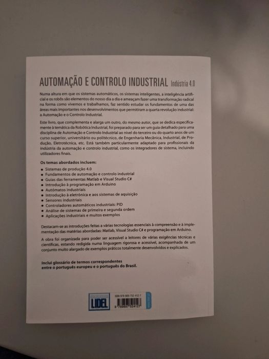 Livro "Automação e Controlo Industrial", de J. Norberto Pires