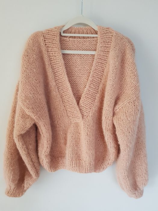 Sweter damski ręcznie robiony roz.S M
