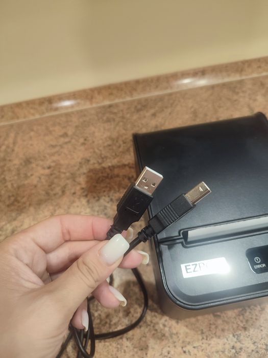 Термопринтер EZPOS P3 чековий POS-принтер 80мм з автообрізкою