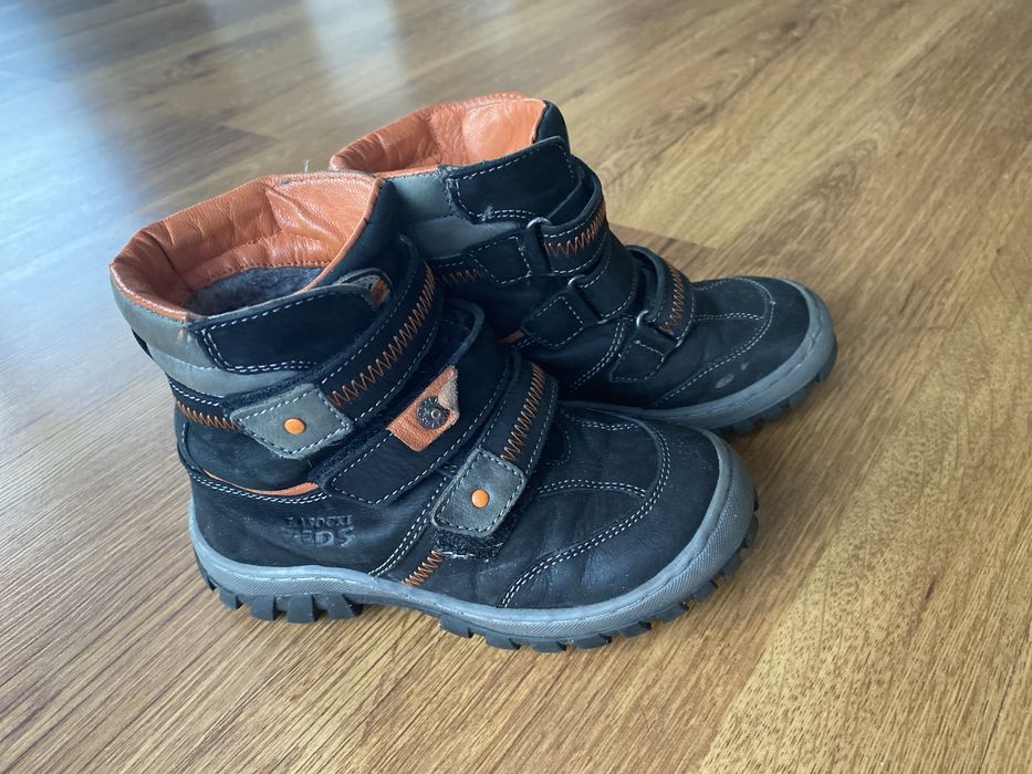 Buty zimowe Lasocki Kids ocieplane dla chłopczyka r 28