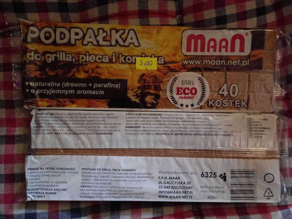 OPAŁ brykiet dębowy Gajewski, drewno kominkowe, Pelet (świeża dostawa)