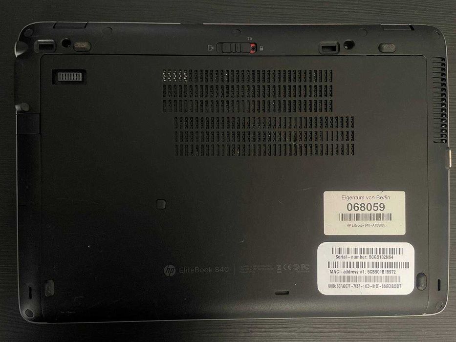 Ноутбук HP EliteBook 840 Core i5 4*2.4GHz/8Gb/HDD 320Gb/Wi-Fi/4год