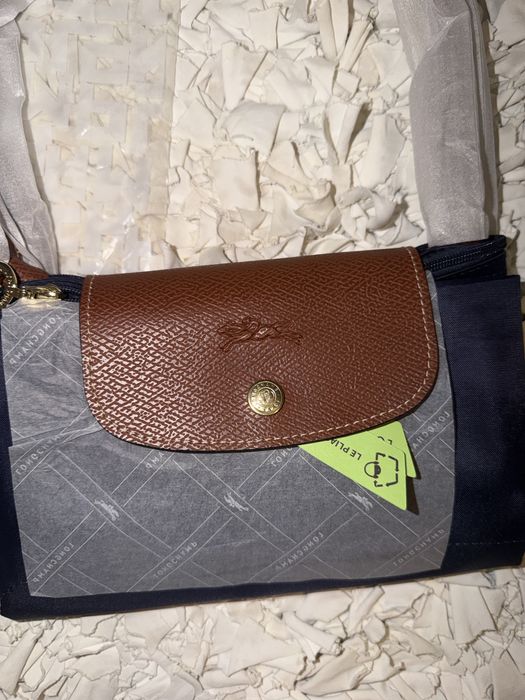 Longchamp L Nova Azul escura