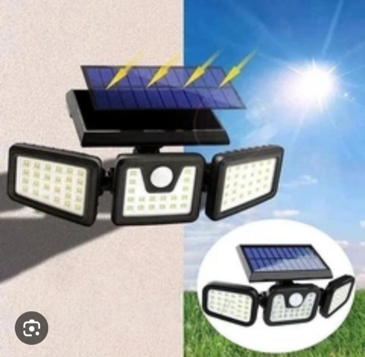 СветильникЛіхтар.Прожектор.світильник з сонячною панеллю