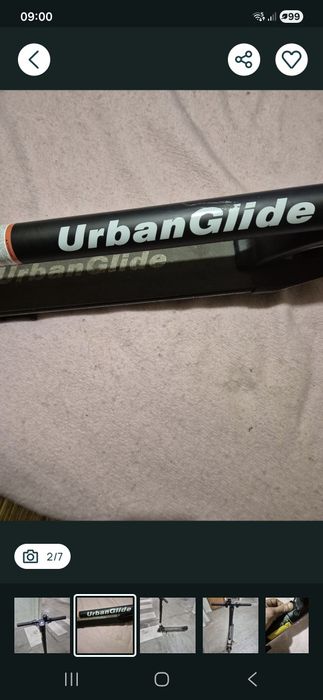 Tenho para venda esta trotinet cumo esta nas fotos