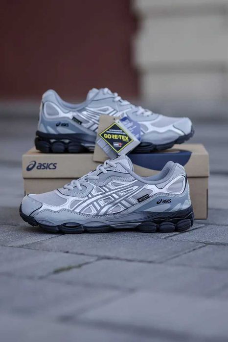 Asics Gel Nyc Silver Black Gore Tex, Термо