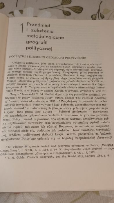Geografia polityczna ogólna.
