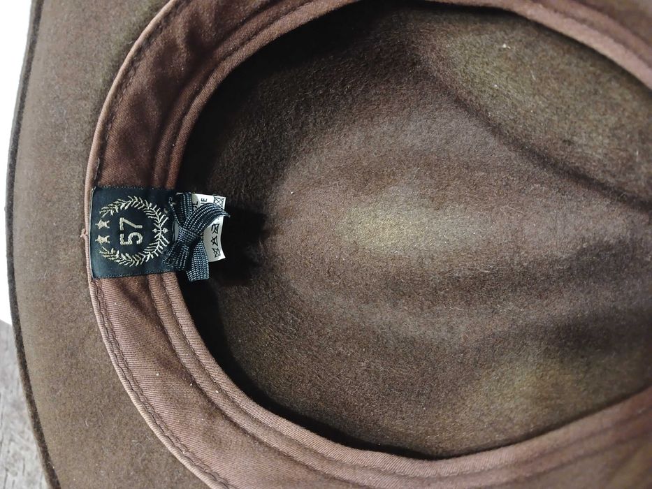 Ковбойський капелюх коричневий(сукно), розмір 57