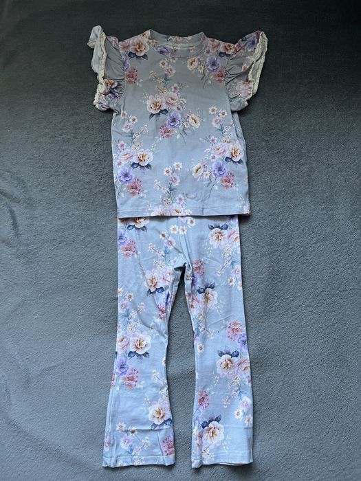 Niebieski komplet dziewczęcy Nikol Kids r.104