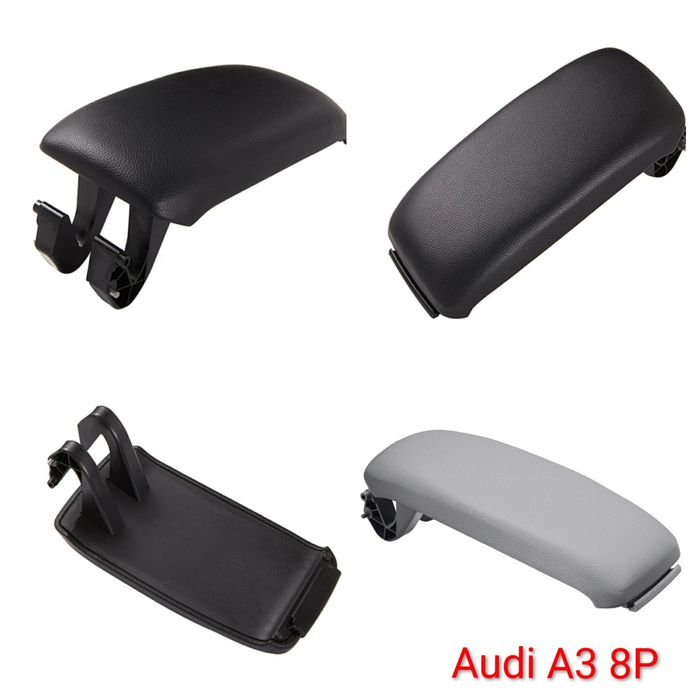 Tampa AUDI apoio braço consola A4 B6/B7, A3 8P, A6/A6L Tecido, Pele