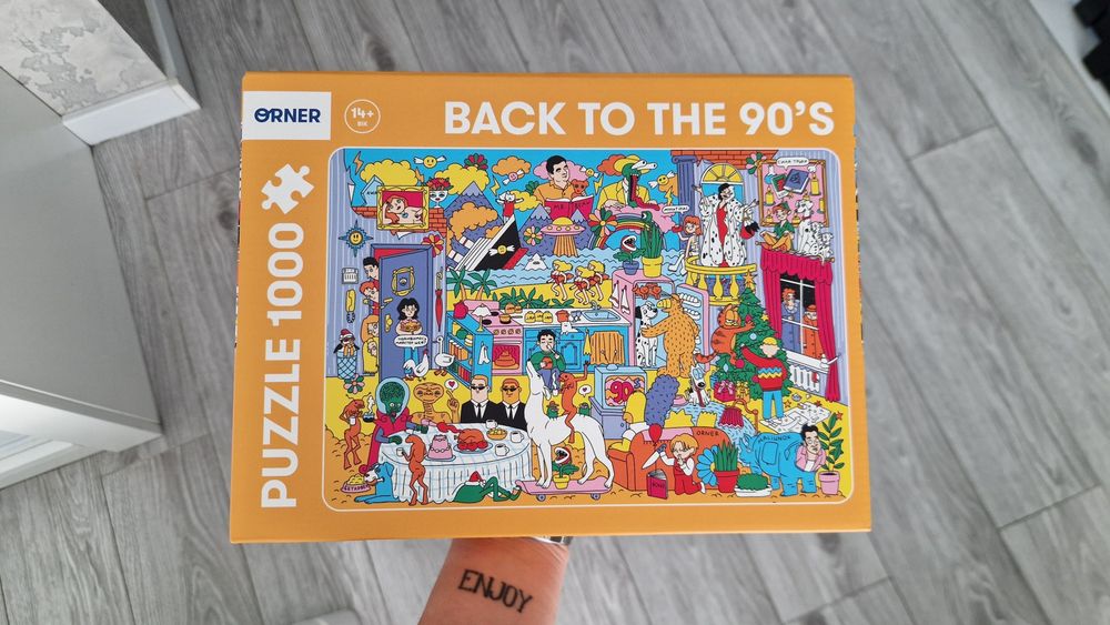 Пазл 1000 шт back to the 90's orner