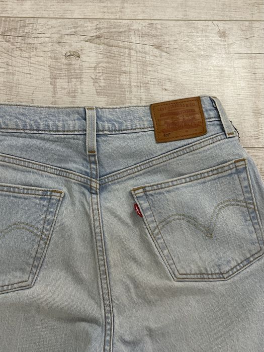 Джинсы Levis 501 синие джинси levi’s с лампасами