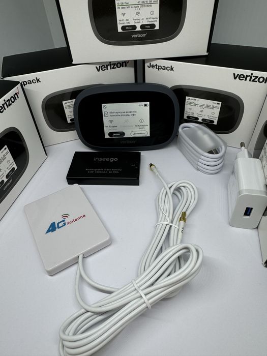 Комплект 8800L 28dBi Антена Роутер WiFi 3G/4G LTE Verizon Novatel Mifi