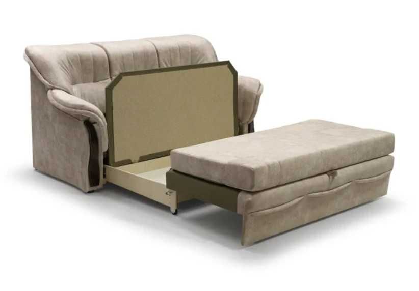 Sofa Honorata kremowa dwuosobowa | 182 cm szerokości | mechanizm delfin | #Outlet | #Promocja | #LapMebel