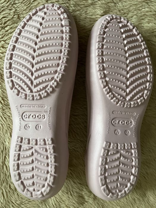 Baleriny Crocs W 11 wkladka ok.27,5 cm.