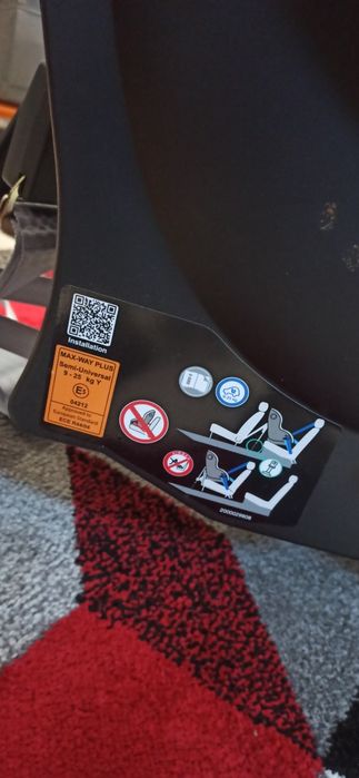 Cadeira bebê Britax römer max way plus