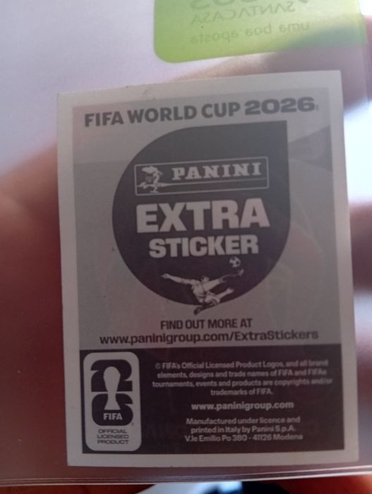 Cristiano dourado extra sticker.